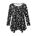 Hauts grande taille pour femmes, style décontracté chic, col bateau, manches 3/4, en lin, tailles S à 6XL
